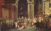 Jacques-Louis  David Consecration of the Emperor Napoleon (mk05) painting